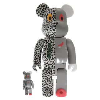 メディコムトイ(MEDICOM TOY)のMEDICOM TOY メディコムトイ BE@RBRICK ベアブリック atomos staple 100% & 400% アトモス ステイプル フィギュア 人形 ホワイト マルチ(その他)