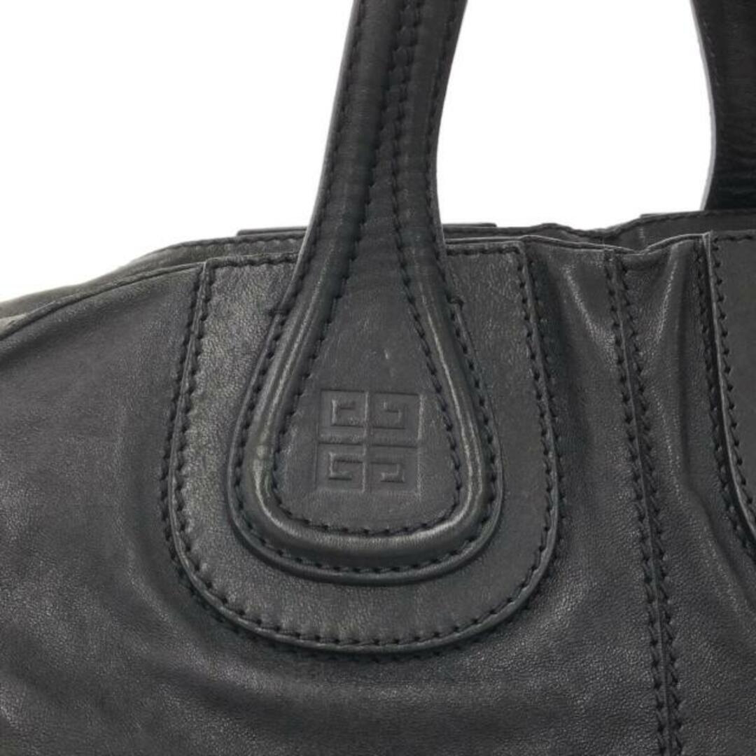 GIVENCHY(ジバンシィ)のGIVENCHY(ジバンシー) ハンドバッグ ナイチンゲール 黒 レザー レディースのバッグ(ハンドバッグ)の商品写真