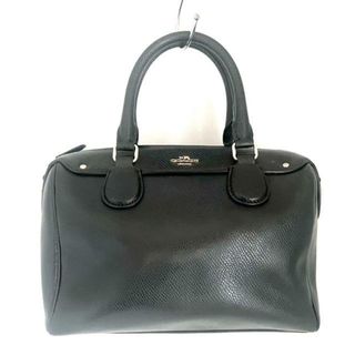 コーチ(COACH)のCOACH(コーチ) ハンドバッグ クロスグレーンレザーベネットミニサッチェル F36624 黒 レザー(ハンドバッグ)