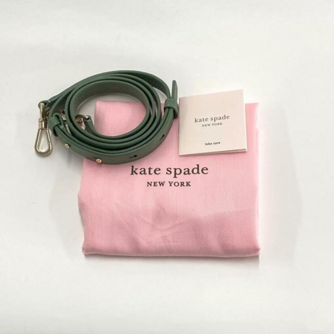 kate spade new york(ケイトスペードニューヨーク)のKate spade(ケイトスペード) ハンドバッグ マルゴー ミディアム サッチェル PXRUA161 グリーン レザー レディースのバッグ(ハンドバッグ)の商品写真