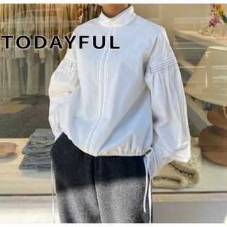 トゥデイフル(TODAYFUL)のTODAYFUL トゥデイフル Stitch Puff Blouse 0508(シャツ/ブラウス(長袖/七分))