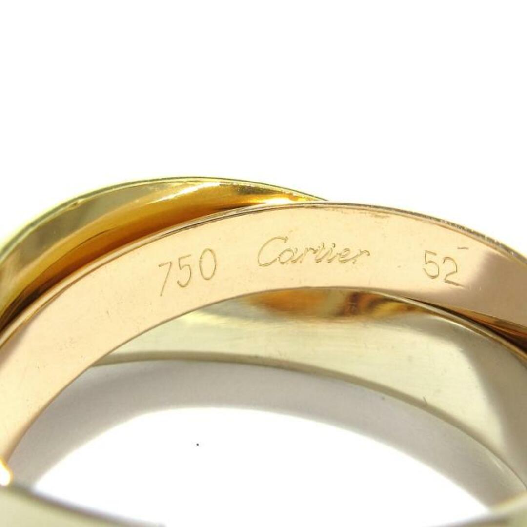 Cartier(カルティエ)のCartier(カルティエ) 3連リング 52美品  トリニティ K18スリーカラー レディースのアクセサリー(リング(指輪))の商品写真