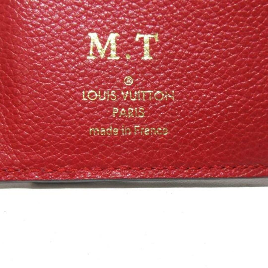 LOUIS VUITTON(ルイヴィトン)のLOUIS VUITTON(ルイヴィトン) 3つ折り財布 モノグラム・アンプラント ポルトフォイユ・キュリユーズ コンパクト M60735 スリーズ イニシャル刻印 モノグラム・アンプラントレザー レディースのファッション小物(財布)の商品写真