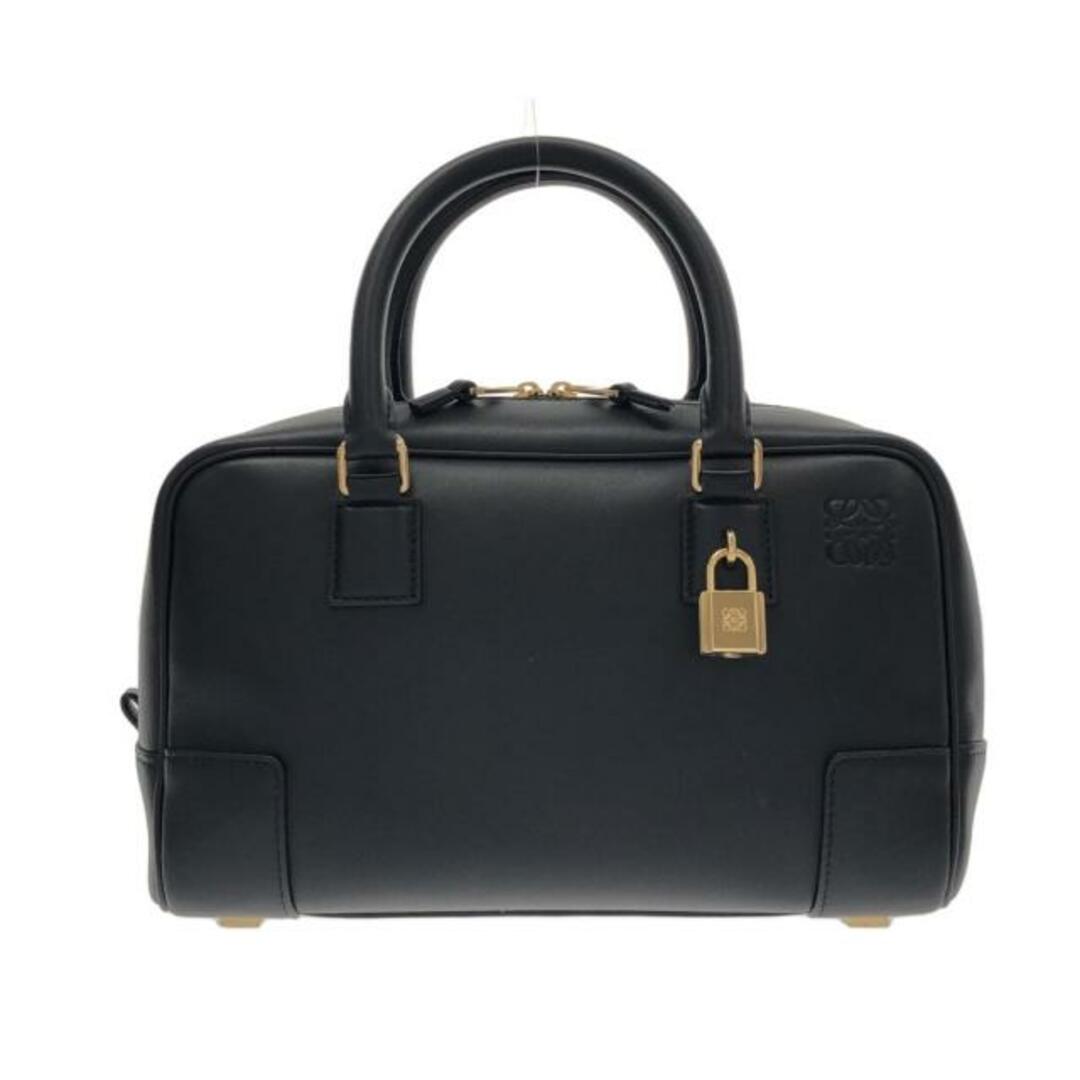 LOEWE(ロエベ)のLOEWE(ロエベ) ハンドバッグ美品  アマソナ 23 A039N07X01 黒 ナッパレザー レディースのバッグ(ハンドバッグ)の商品写真