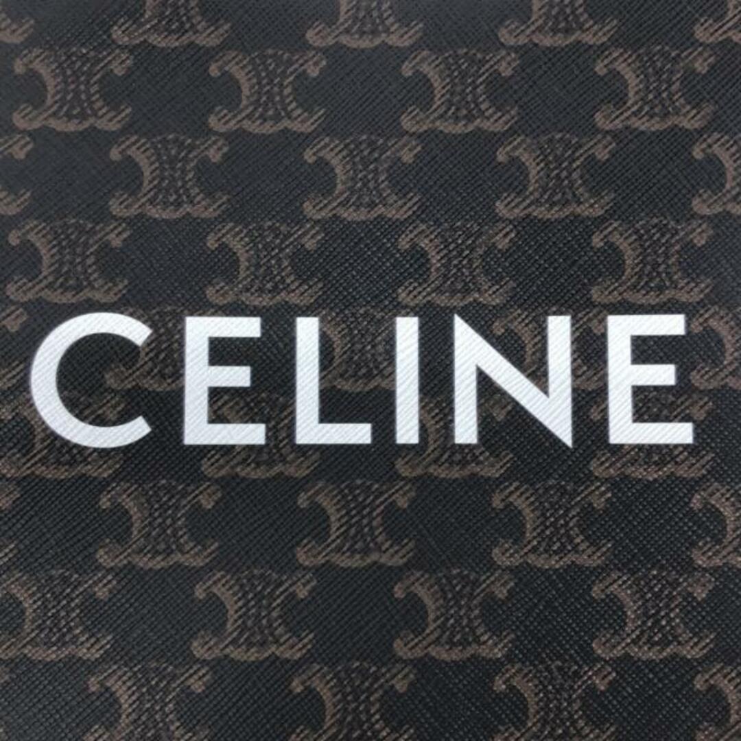 celine(セリーヌ)のCELINE(セリーヌ) トートバッグ美品  スモール バーティカル カバ 191542BZK.04LU タン(黒×ブラウン)	 トリオンフキャンバス×カーフスキン レディースのバッグ(トートバッグ)の商品写真