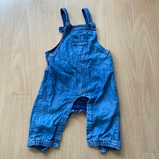 ザラキッズ(ZARA KIDS)のzara kids オーバーオール　74 サイズ(カバーオール)