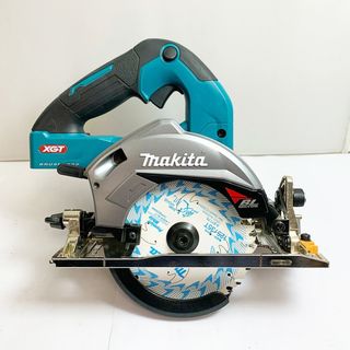 Makita - ♭♭MAKITA マキタ 125ｍｍ　充電式丸ノコ　本体のみ　2022年製　40Ｖ HS007G ブルー