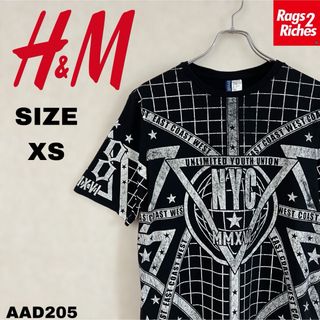 H&M エイチ&エム ロング丈 EAST COAST WEST COAST