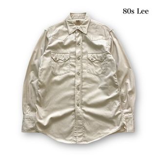 Lee - 【Lee】90s リー ウエスターナー 生成り長袖シャツ ヴィンテージレプリカ