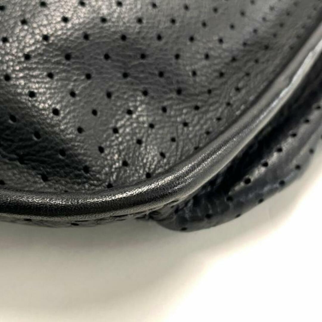 Felisi(フェリージ)のFelisi(フェリージ) ウエストポーチ - 427 黒 パンチング レザー レディースのバッグ(ボディバッグ/ウエストポーチ)の商品写真