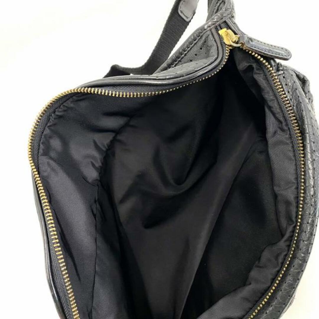 Felisi(フェリージ)のFelisi(フェリージ) ウエストポーチ - 427 黒 パンチング レザー レディースのバッグ(ボディバッグ/ウエストポーチ)の商品写真