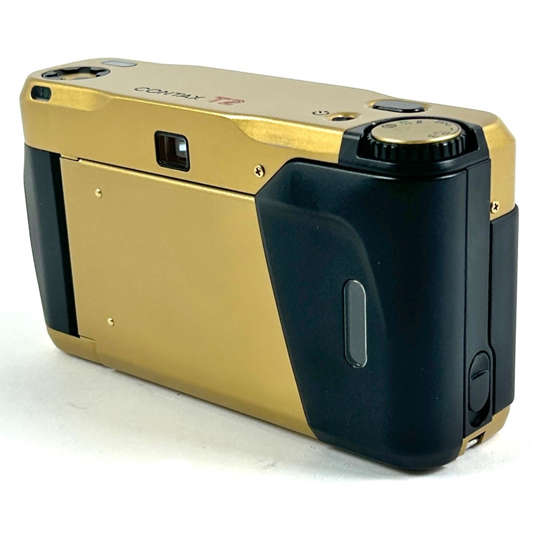 コンタックス T2 チタンゴールド ［ジャンク品］ 中古 スマホ/家電/カメラのカメラ(フィルムカメラ)の商品写真