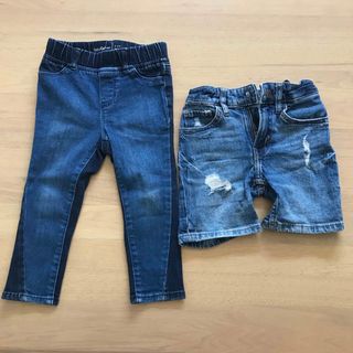 ベビーギャップ(babyGAP)のデニムパンツ　95サイズ　セット(パンツ/スパッツ)