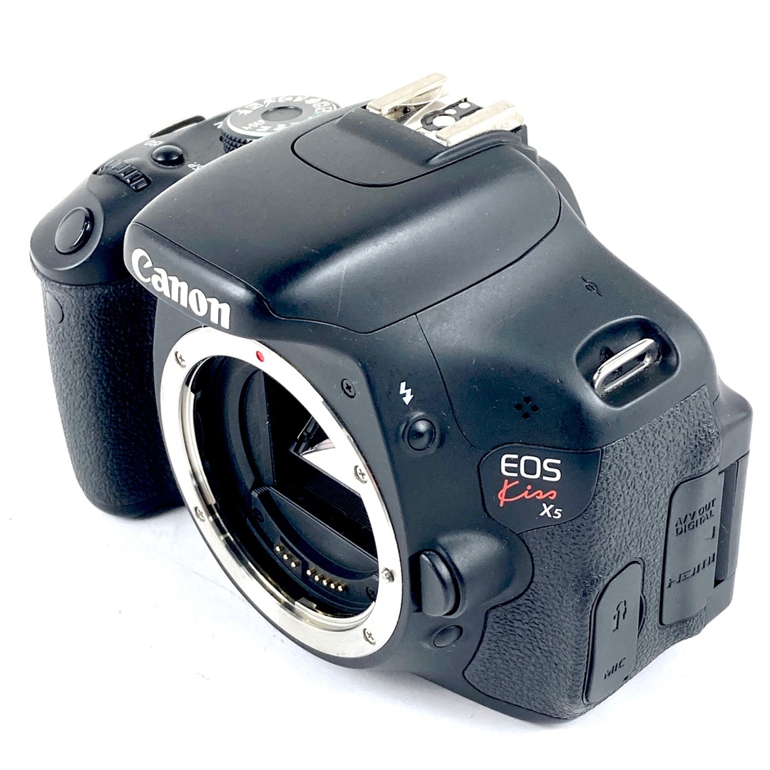 キヤノン EOS Kiss X5 + EF-S 55-250mm F4-5.6 IS II 中古 スマホ/家電/カメラのカメラ(デジタル一眼)の商品写真
