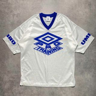 アンブロ(UMBRO)のUMBRO アンブロ サッカーシャツ デカロゴ 日本製XLサイズ(ウェア)
