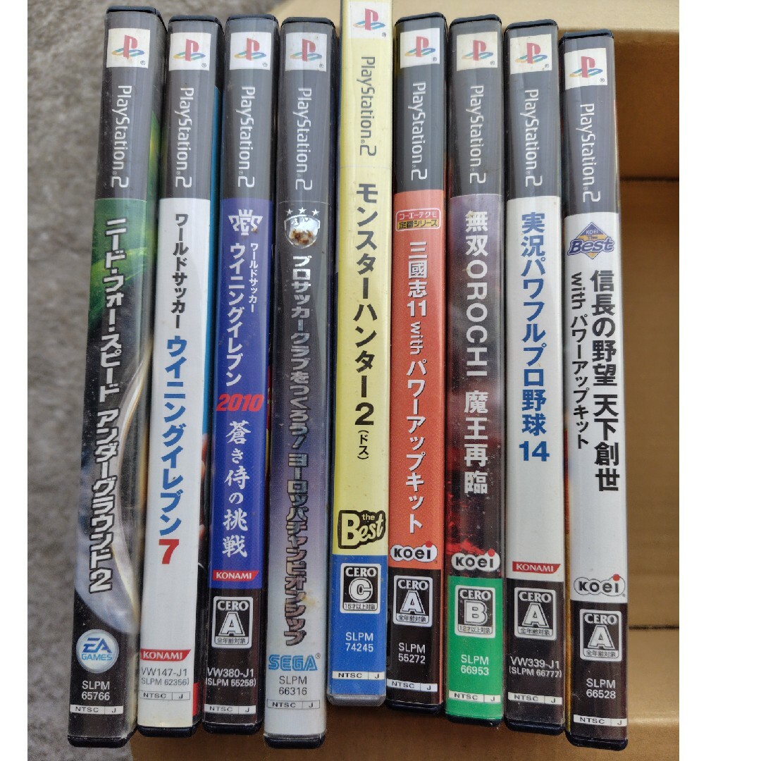 PlayStation2(プレイステーション2)のps2ソフト　2本選択購入　ジャンク エンタメ/ホビーのゲームソフト/ゲーム機本体(家庭用ゲームソフト)の商品写真