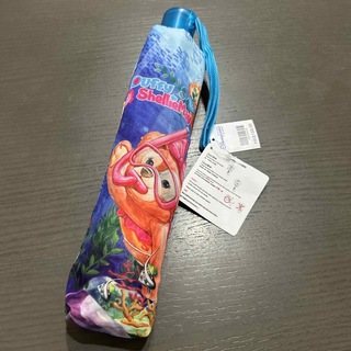 Disney - 新品　香港ディズニーランド　ダッフィー　シェリーメイ　折り畳み傘　日傘