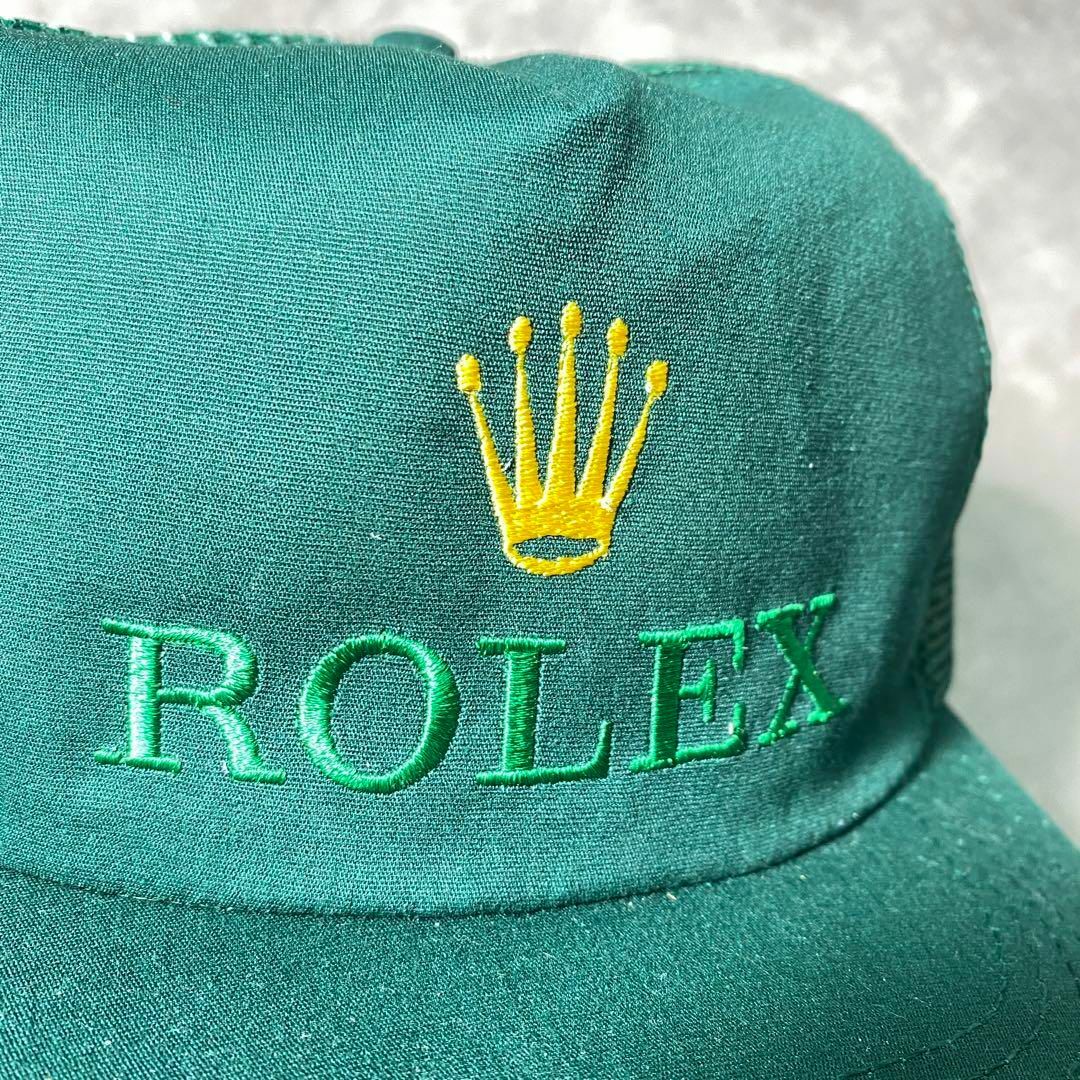 ROLEX(ロレックス)のRolex ロレックス メッシュキャップ USA製 80s90sデッドストック メンズの帽子(キャップ)の商品写真