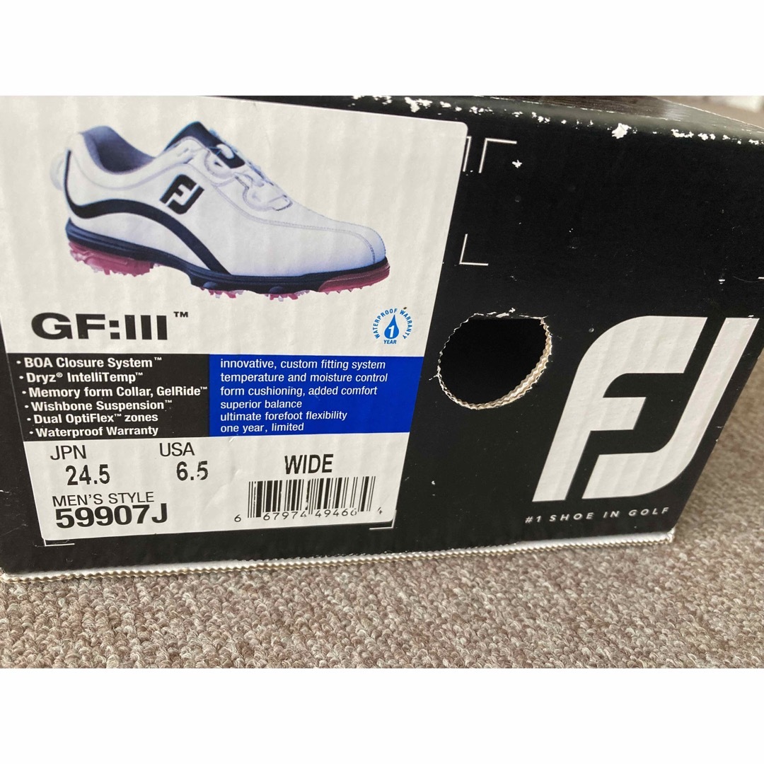 FootJoy(フットジョイ)のフットジョイ ゴルフシューズ 24.5 スポーツ/アウトドアのゴルフ(ウエア)の商品写真