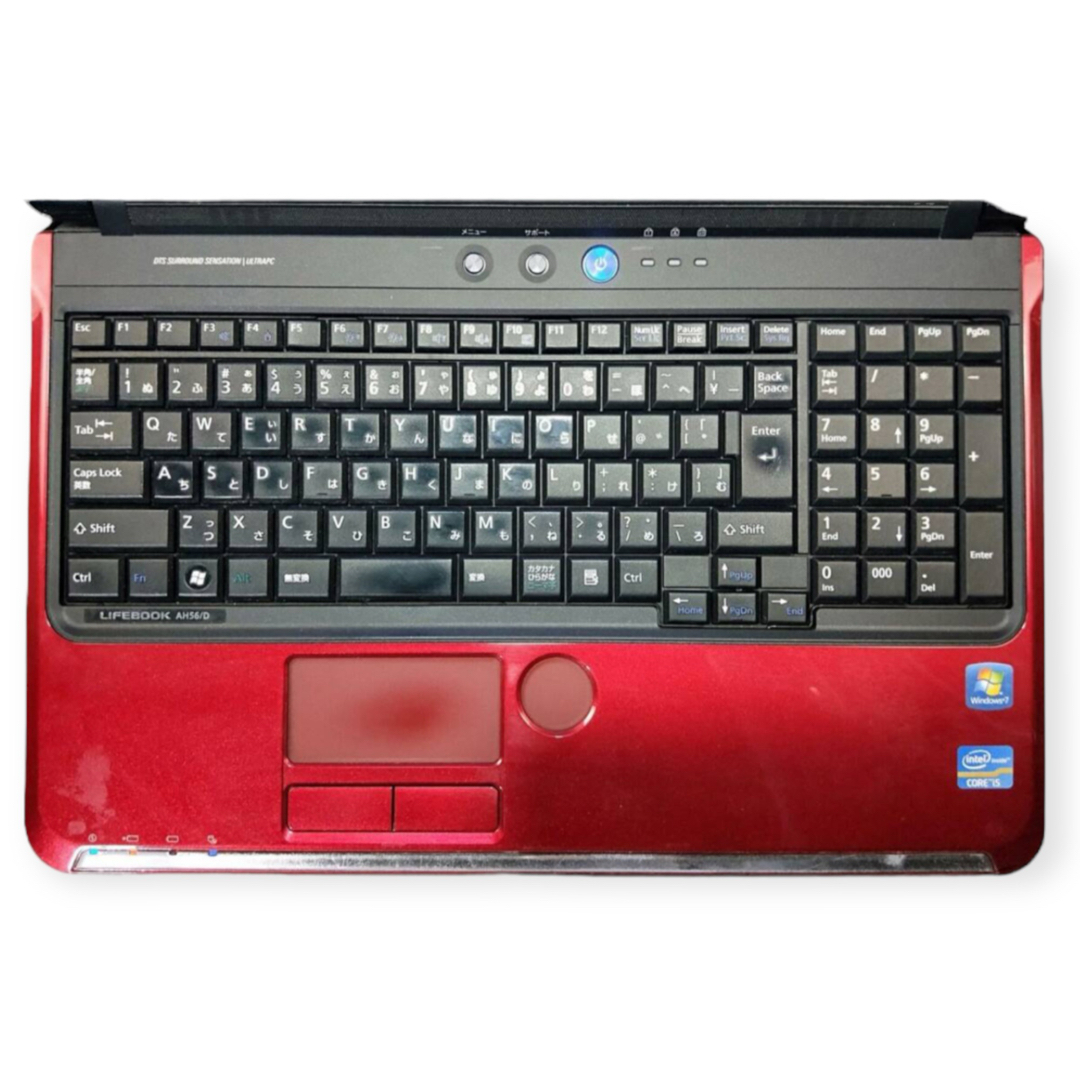 E043012 Fujitsuノートパソコン Windows 10オフィス付き スマホ/家電/カメラのPC/タブレット(ノートPC)の商品写真