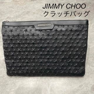 JIMMY CHOO - JIMMY CHOO ジミーチュウ クラッチバッグ デレク レザー 本革