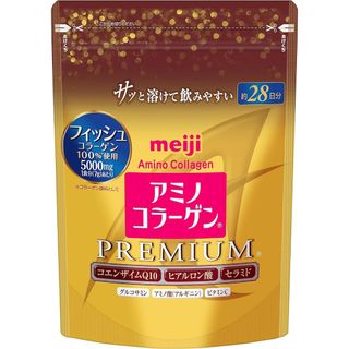 明治 meiji アミノコラーゲンプレミアム 詰め替え用196グラム×6袋(コラーゲン)