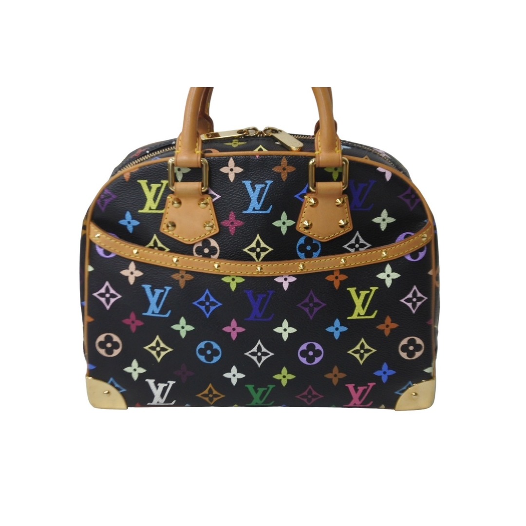 LOUIS VUITTON(ルイヴィトン)の極美品 LOUIS VUITTON ルイヴィトン ハンドバッグ トゥルーヴィル ブラック M92662 マルチカラー ゴールド金具 中古 62809 レディースのバッグ(ハンドバッグ)の商品写真