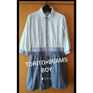 ビームス(BEAMS)のTORITO×BEAMS BOY★コラボデザインワンピース(ひざ丈ワンピース)