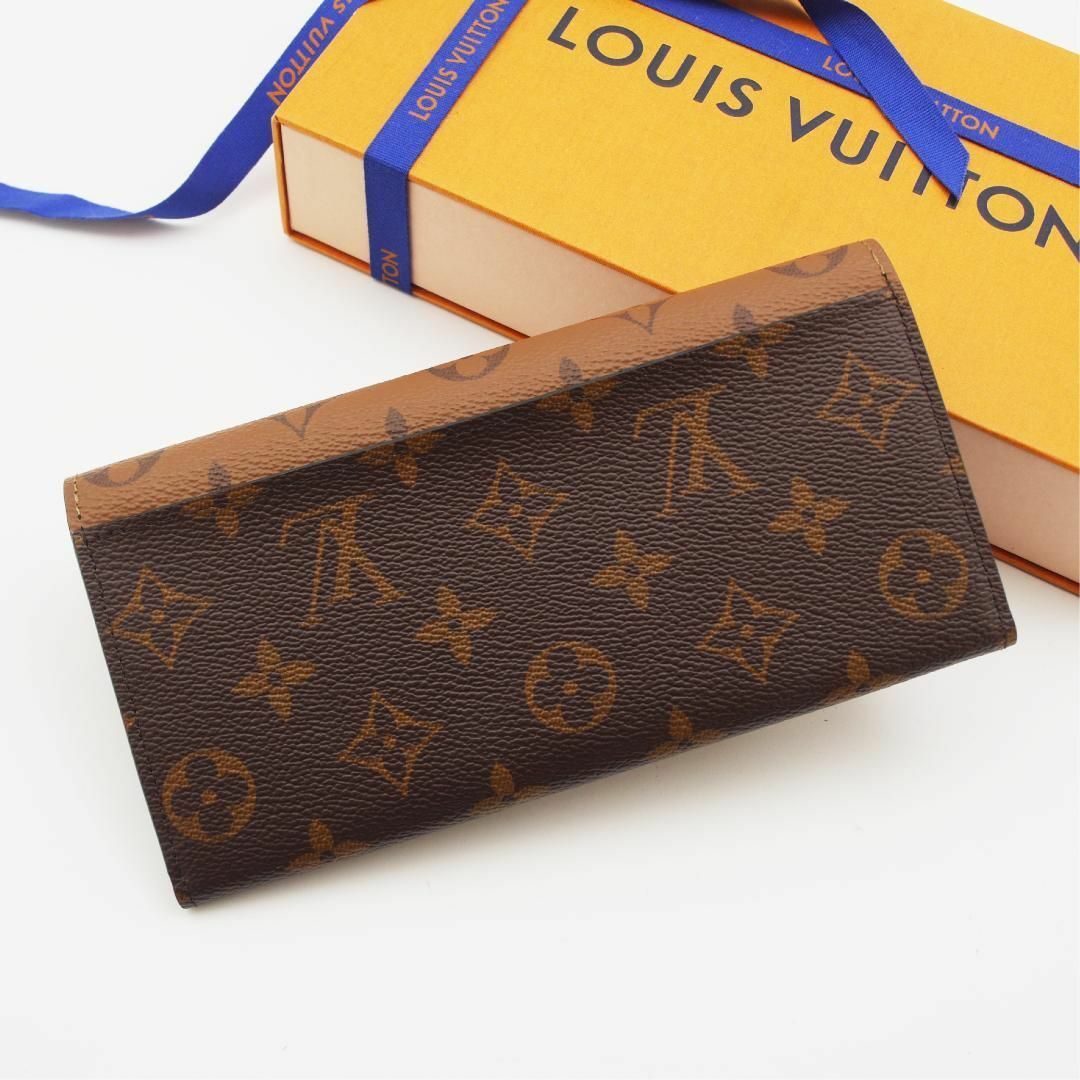 LOUIS VUITTON(ルイヴィトン)の使用感少✨ ルイヴィトン モノグラム リバース ポルトフォイユ エミリー 長財布 メンズのファッション小物(長財布)の商品写真