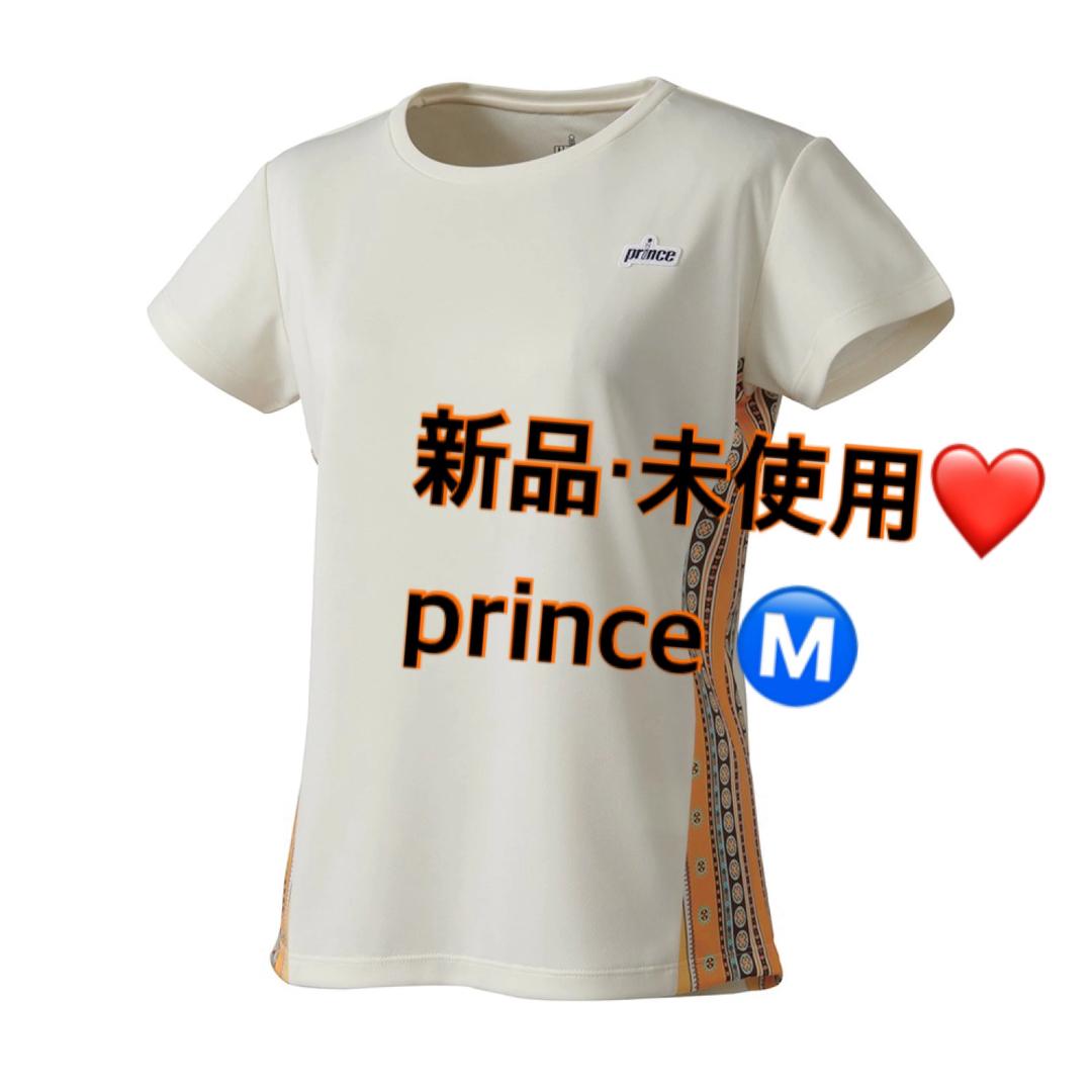 Prince(プリンス)の❤️新品・未使用‼️prince プリンス　テニス　ゲームシャツ　Ⓜ️ スポーツ/アウトドアのテニス(ウェア)の商品写真
