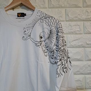 [ARAPACE] 鯉龍鳳凰 和柄 ロングスリーブ [未使用] L-91444(Tシャツ/カットソー(七分/長袖))