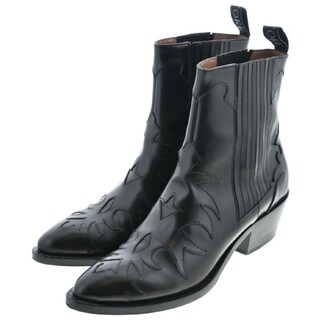 サルトル(SARTORE)のSARTORE サルトル ブーツ EU38(24.5cm位) 黒 【古着】【中古】(ブーツ)