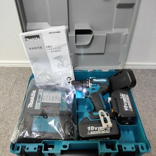 マキタ(Makita)のほぼ新品!　マキタ　18V　充電式ドライバドリル　DF487DRGX　セット(その他)