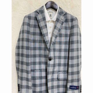 エルメネジルドゼニア(Ermenegildo Zegna)の【新品】春夏物 エルメネジルドゼニア生地 ジャケット A5 M グレーベージュ(テーラードジャケット)