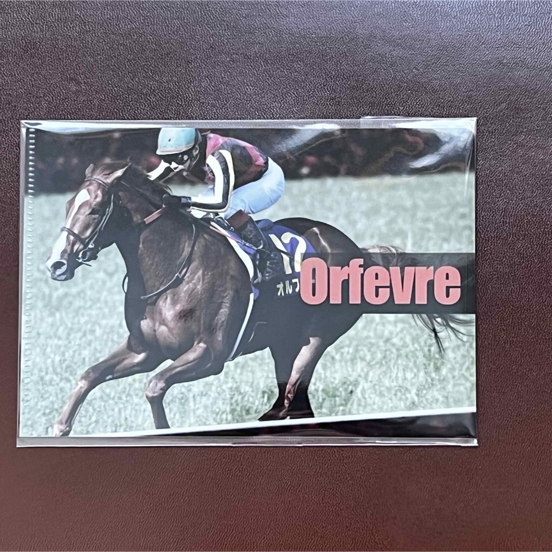 JRA 競馬  Orfevre オルフェーヴル ミニクリアファイル エンタメ/ホビーのコレクション(その他)の商品写真