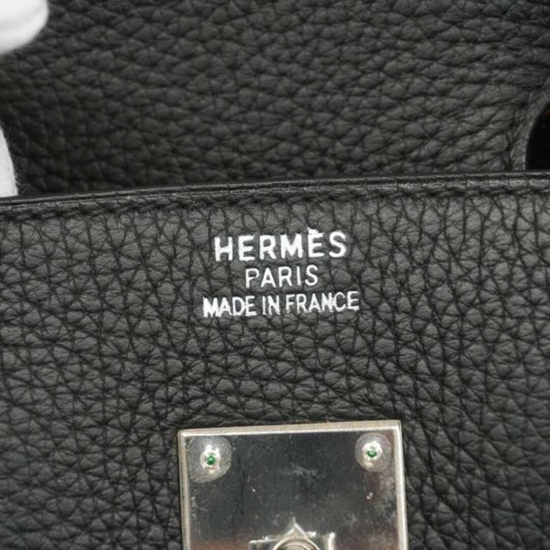 Hermes(エルメス)の【4ib1734】エルメス ハンドバッグ/バーキン35/□I刻印/トリヨンクレマンス/ブラック/シルバー金具 【中古】 メンズ/レディース/ユニセックス レディースのバッグ(ハンドバッグ)の商品写真