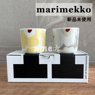 マリメッコ(marimekko)の新品 ◎ marimekko Unikko コーヒーカップ マグ 新作 2点(食器)