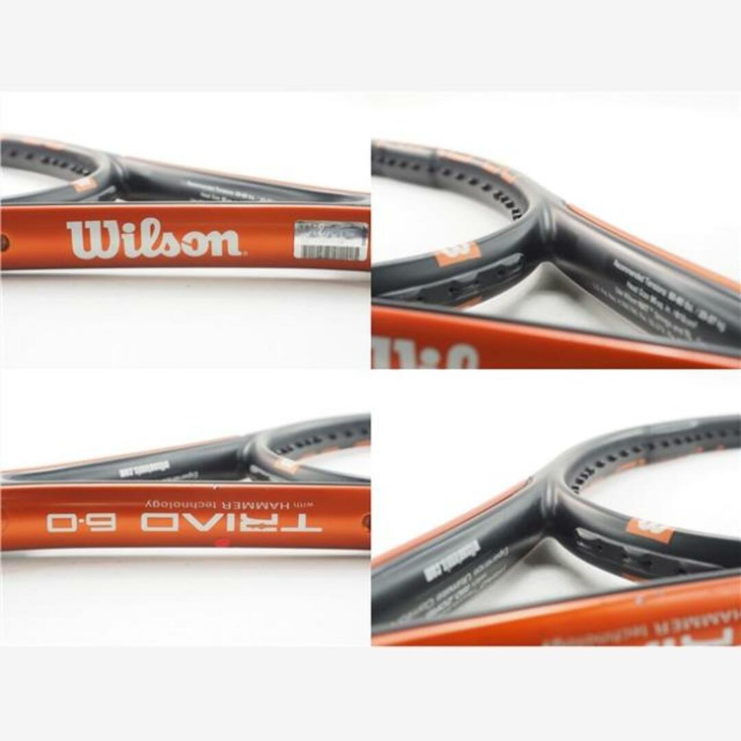 wilson(ウィルソン)の中古 テニスラケット ウィルソン トライアド 6.0 95 2003年モデル (G2)WILSON TRIAD 6.0 95 2003 スポーツ/アウトドアのテニス(ラケット)の商品写真