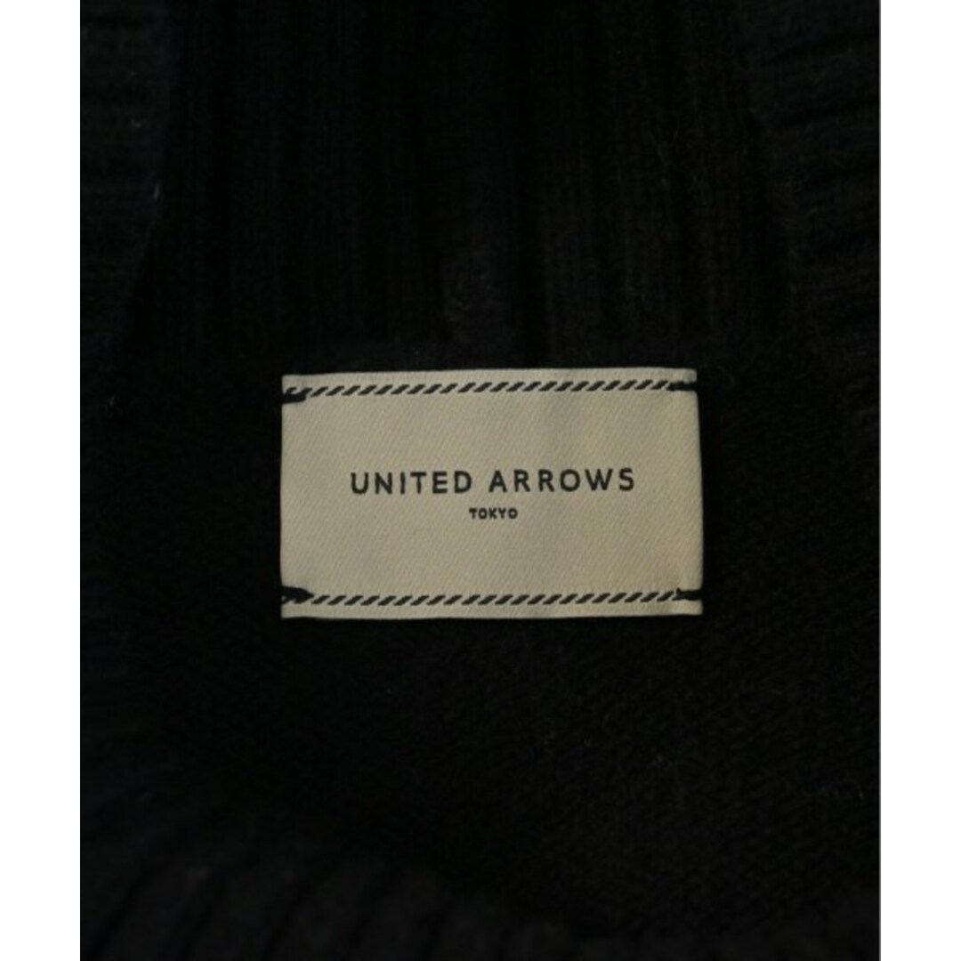 UNITED ARROWS(ユナイテッドアローズ)のUNITED ARROWS ユナイテッドアローズ ニット・セーター F 黒 【古着】【中古】 レディースのトップス(ニット/セーター)の商品写真