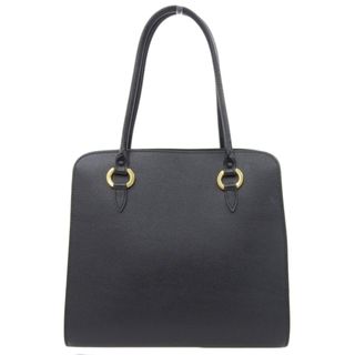 アザー(other)のデルボー DELVAUX セピア トートバッグ ハンドバッグ レザー ブラック 中古 新入荷 OB1809(トートバッグ)