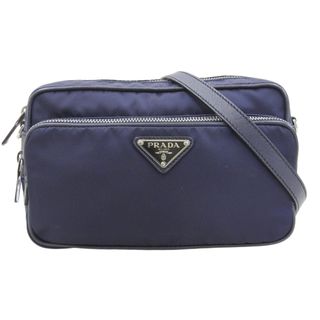 プラダ(PRADA)のプラダ PRADA ショルダーバッグ ナイロン ネイビー BT1010 中古 新入荷 OB1817(ショルダーバッグ)