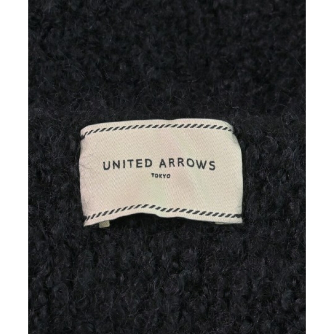 UNITED ARROWS(ユナイテッドアローズ)のUNITED ARROWS ニット・セーター -(XS位) 黒 【古着】【中古】 レディースのトップス(ニット/セーター)の商品写真