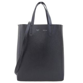 celine - セリーヌ CELINE バーティカルカバ スモール 2WAYバッグ トートバッグ ショルダーバッグ レザー ブラック 中古 新入荷 OB1812