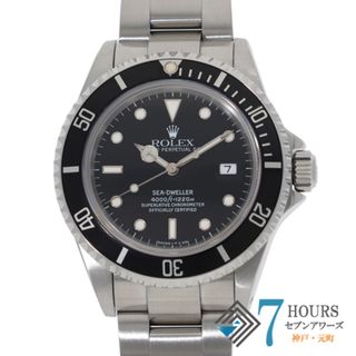 ロレックス(ROLEX)の【119201】ROLEX ロレックス  16600 シードゥエラー ブラックダイヤル S番 SS 自動巻き 保証書 純正ボックス 腕時計 時計 WATCH メンズ 男性 男 紳士【中古】(腕時計(アナログ))