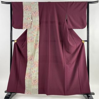 付下げ 身丈161cm 裄丈63cm 化繊 名品 【中古】(着物)