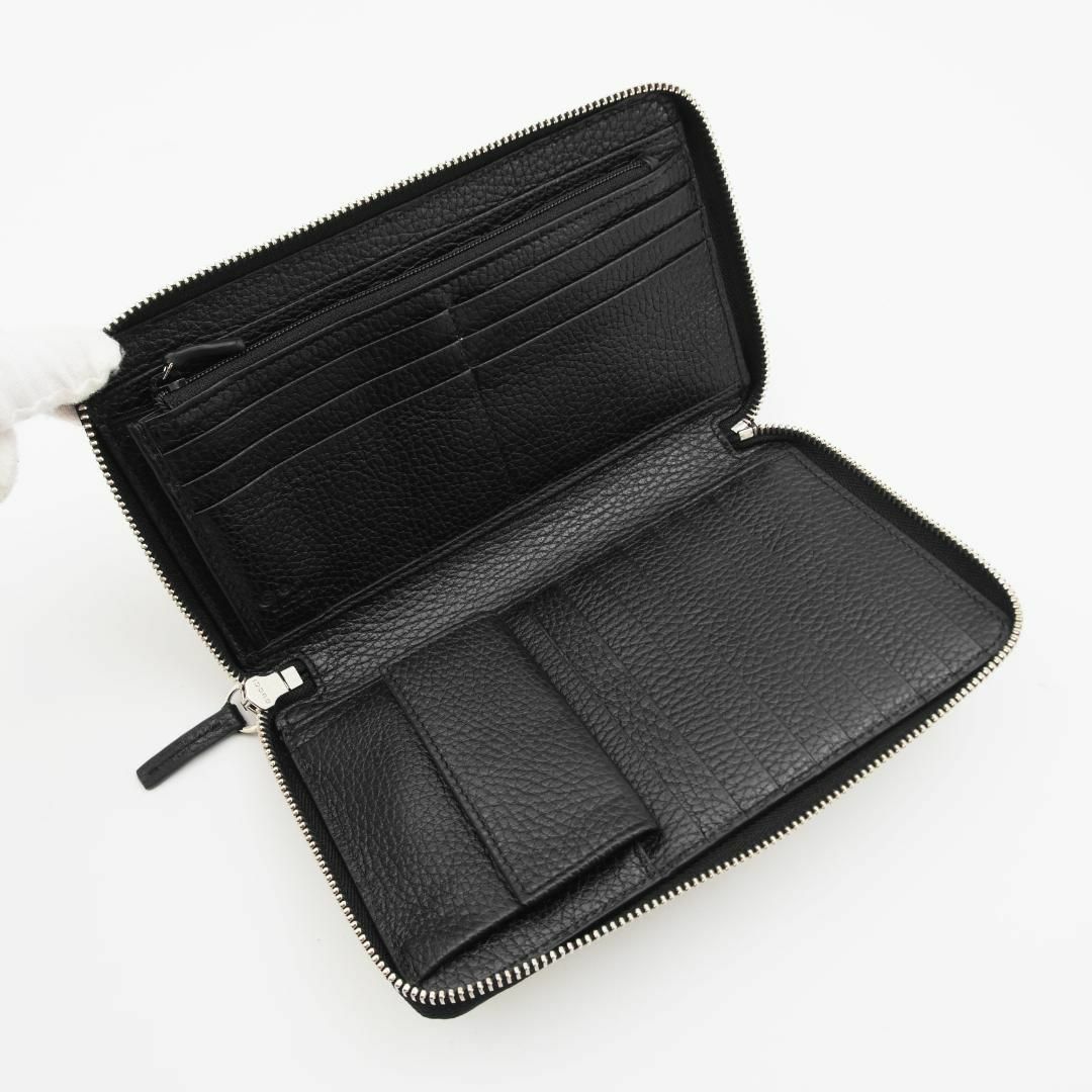 未使用レベル✨ グッチ ラウンドファスナー長財布 ロングウォレット ブラック 未使用レベル✨ グッチ ラウンドファスナー長財布 ロングウォレット ブラック