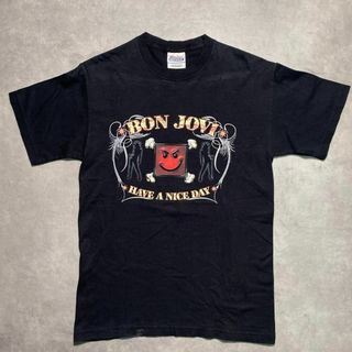 ヘインズ(Hanes)の00s BONJOV HAVE A NICE DAY Tシャツ バンドTロックT(Tシャツ/カットソー(半袖/袖なし))