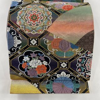 袋帯 美品 秀品 六通 正絹 【中古】(帯)