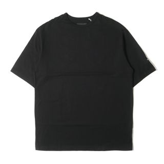 Y-3 - Y-3 ワイスリー Tシャツ サイズ:M 23SS スリーブ ロゴ ボクシー クルーネック 半袖Tシャツ Y-3 BOXY SHORT SLEEVE TEE H44790 ルーズフィット ブラック 黒 トップス カットソー【メンズ】