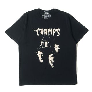 ヒステリックグラマー(HYSTERIC GLAMOUR)の新品 HYSTERIC GLAMOUR ヒステリックグラマー Tシャツ サイズ:L 19SS THE CRAMPS グラフィック ロゴ クルーネック 半袖Tシャツ バンT ロックT バンドT ブラック 黒 トップス カットソー【メンズ】(Tシャツ/カットソー(半袖/袖なし))